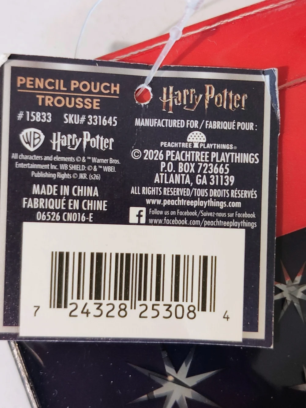Harry Potter Chibi Character Notebook/Pencil Pouch Set & Stylus Pen